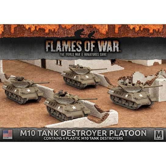 Flames of War: American M10 3-Inch Tank Destroyer Platoon (Mid War) - 