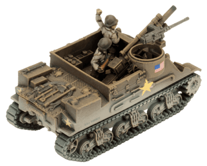 Flames of War: American M7 Priest Armored Artillery Battery (Mid War) - 