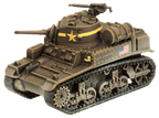 Flames of War: American M3 Stuart Light Tank Platoon (Mid War) - 