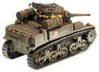 Flames of War: American M3 Stuart Light Tank Platoon (Mid War) - 