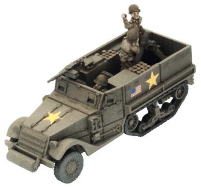 Flames of War: American M4 81mm Armored Mortar Platoon (Mid War) - 