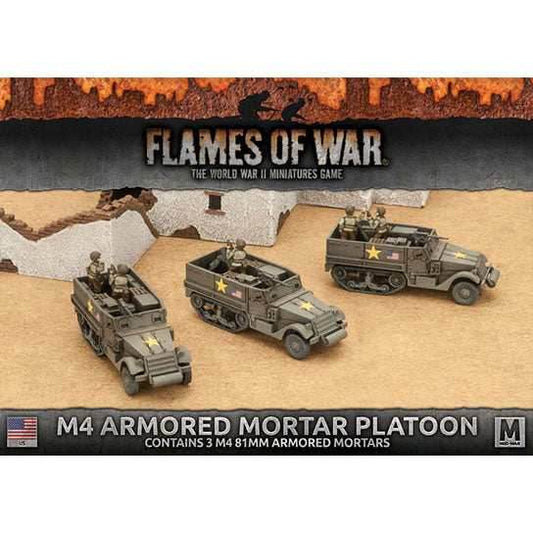 Flames of War: American M4 81mm Armored Mortar Platoon (Mid War) - 
