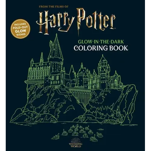 Harry Potter Glow-In-The-Dark Coloring Book