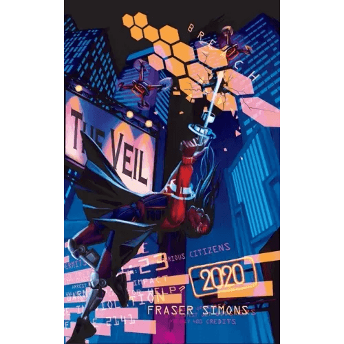Veil 2020: Minimalist Cyberpunk Action Roleplaying - Hardcover - 