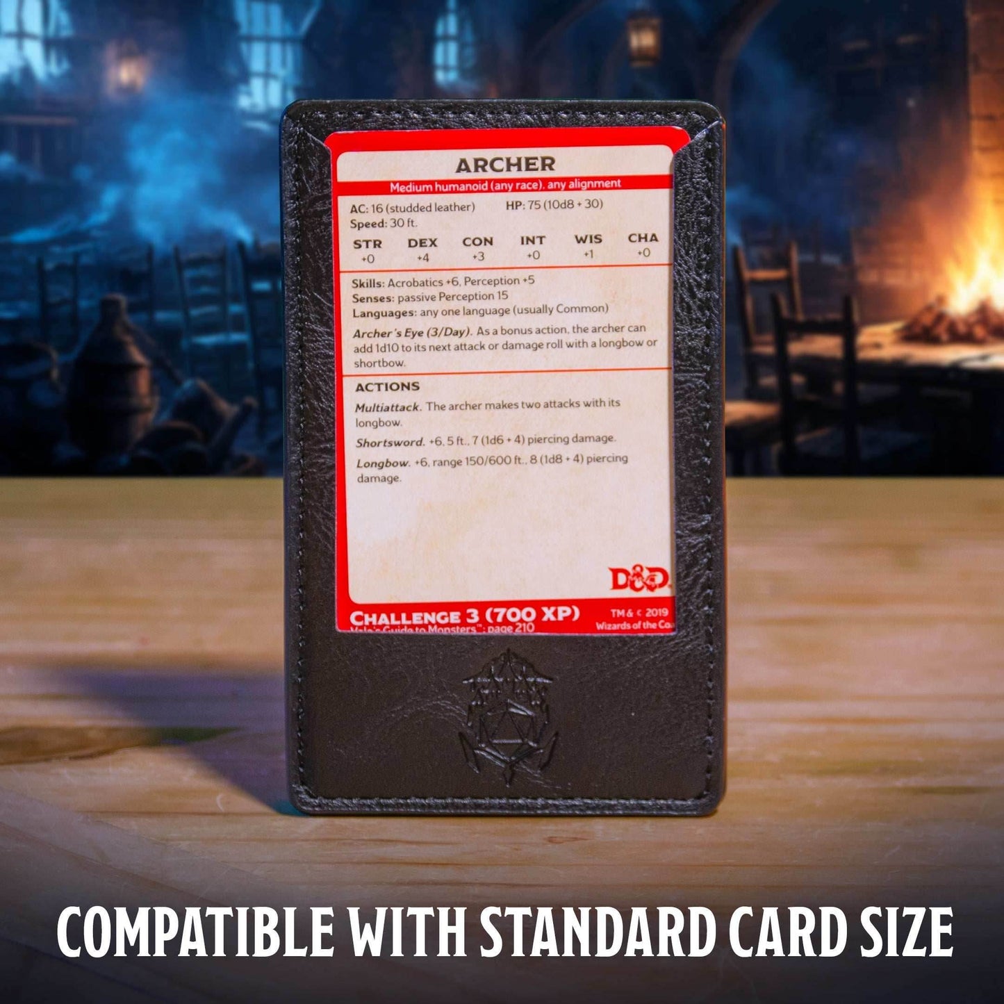 Creature Trackers - Magnetic Combat Organizers for D&D & TTRPG Game Master Screen - Brown