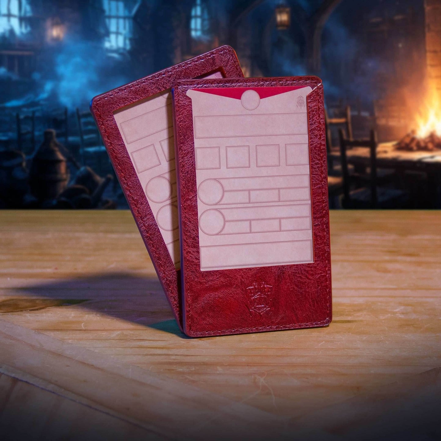 Creature Trackers - Magnetic Combat Organizers for D&D & TTRPG Game Master Screen - Red