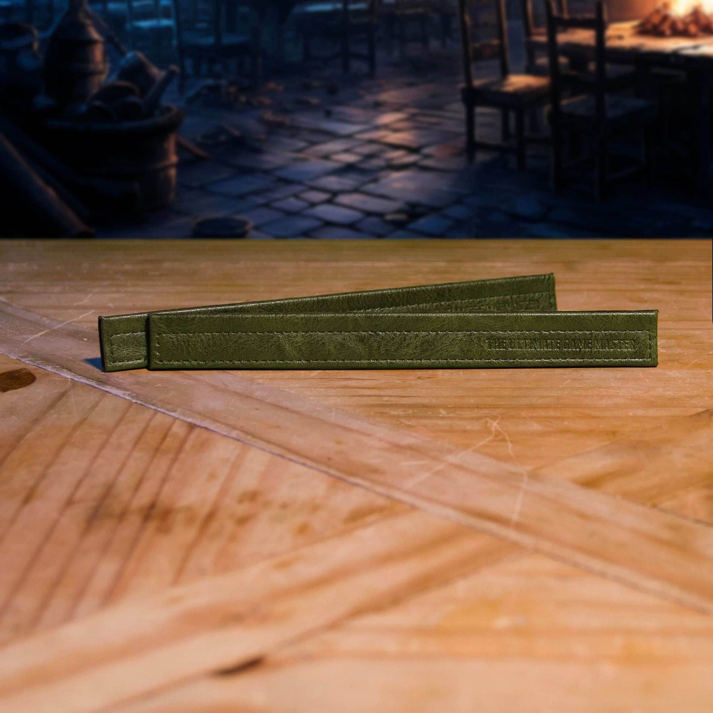 Magnetic Bar Set - Screen Extension Hardware for Ultimate Game Master Screen - Green