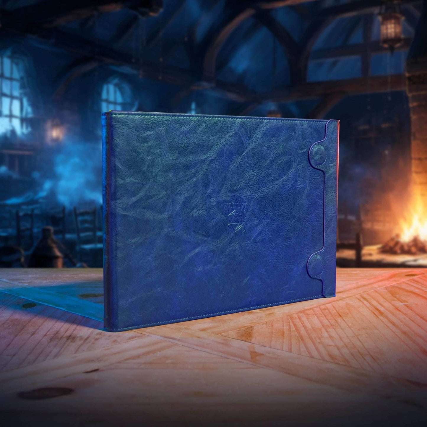 Ultimate Game Master Screen - Magnetic Modular DM Screen for D&D, Pathfinder & TTRPGs - Portrait / Brown