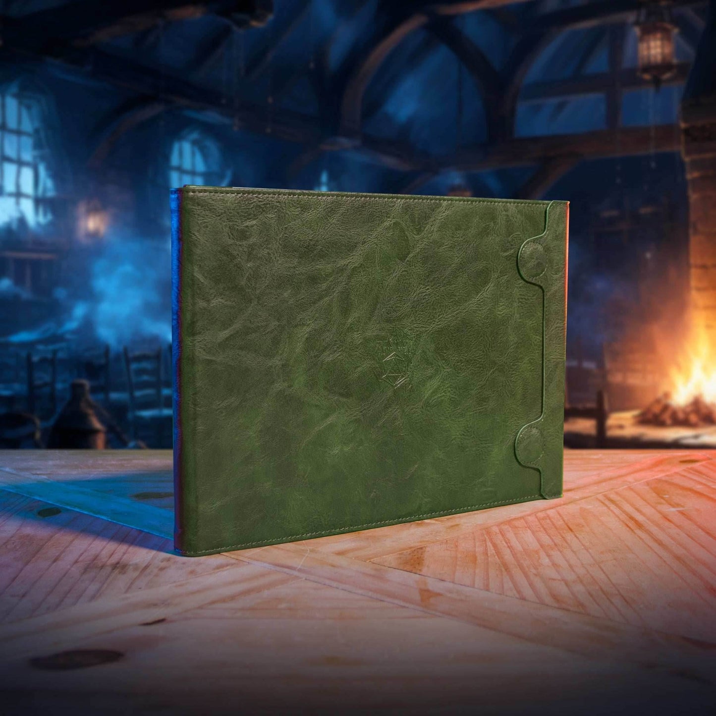 Ultimate Game Master Screen - Magnetic Modular DM Screen for D&D, Pathfinder & TTRPGs - Portrait / Brown