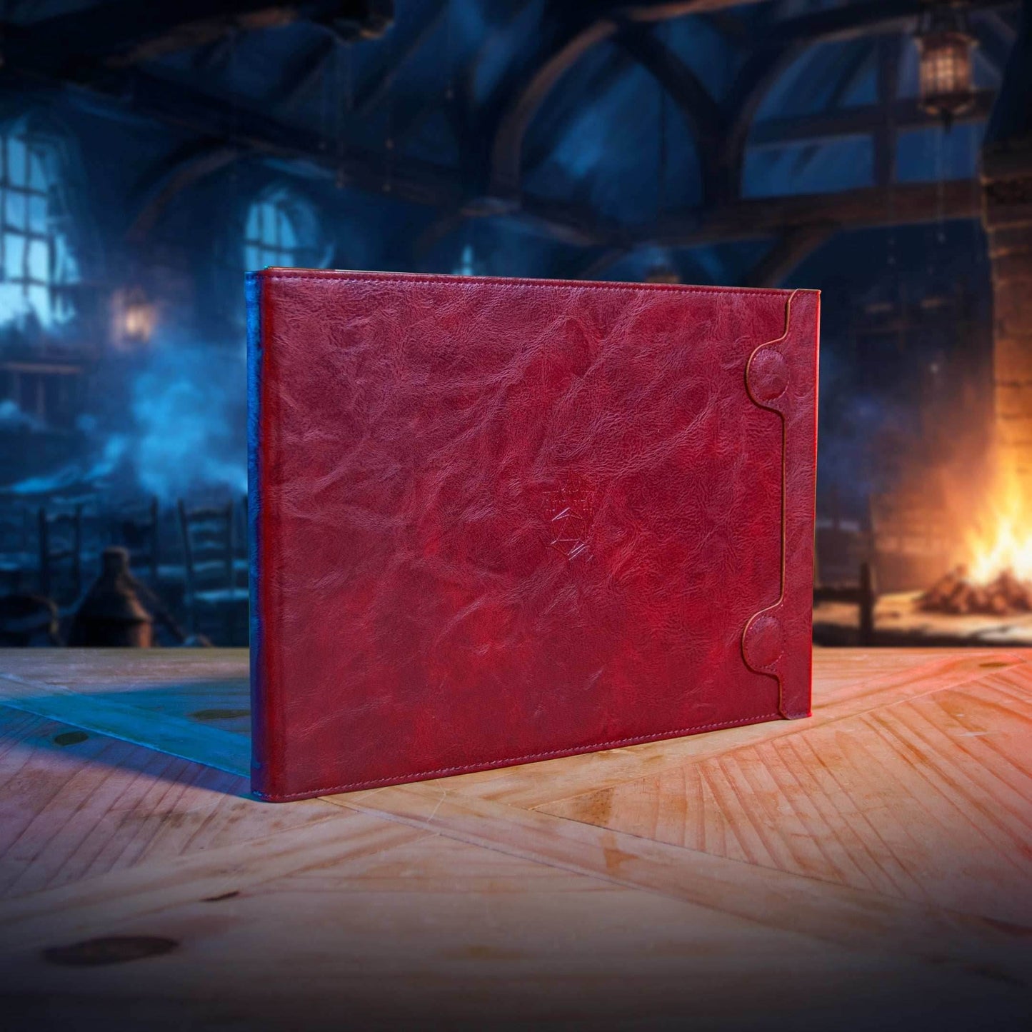 Ultimate Game Master Screen - Magnetic Modular DM Screen for D&D, Pathfinder & TTRPGs - Portrait / Brown