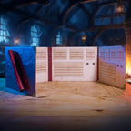 Ultimate Game Master Screen - Magnetic Modular DM Screen for D&D, Pathfinder & TTRPGs - Landscape / Red