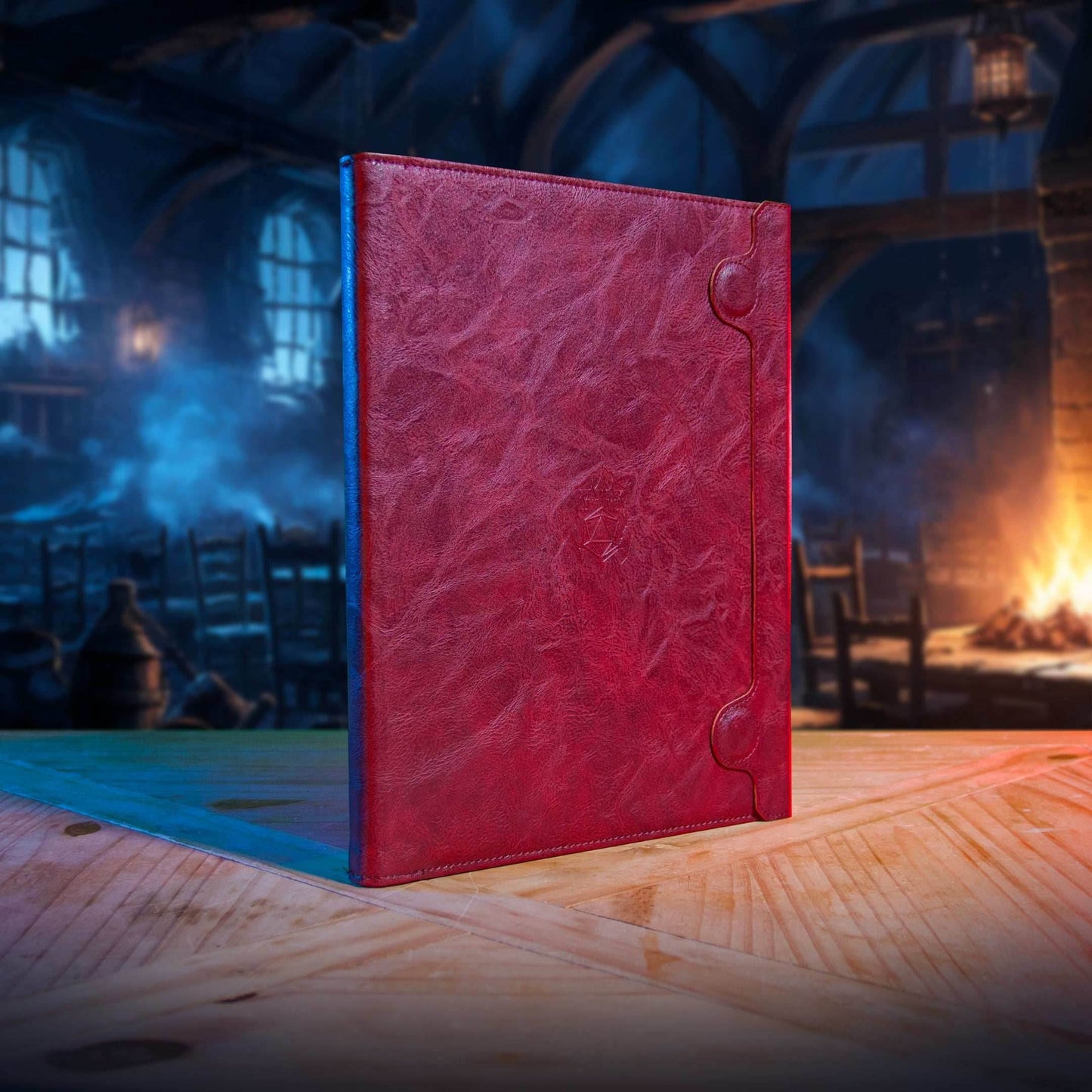 Ultimate Game Master Screen - Magnetic Modular DM Screen for D&D, Pathfinder & TTRPGs - Portrait / Brown