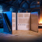 Ultimate Game Master Screen - Magnetic Modular DM Screen for D&D, Pathfinder & TTRPGs - Portrait / Black