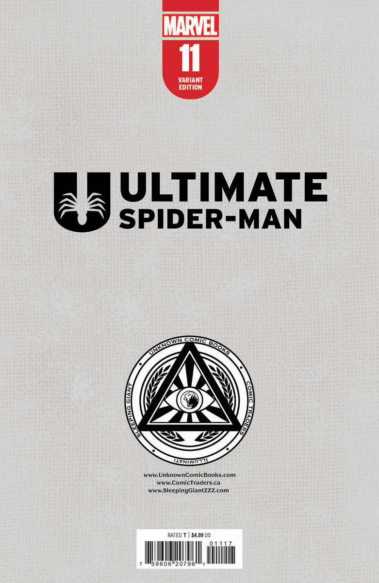 ULTIMATE SPIDER-MAN #11 UNKNOWN COMICS KAARE ANDREWS EXCLUSIVE VAR (11/20/2024)