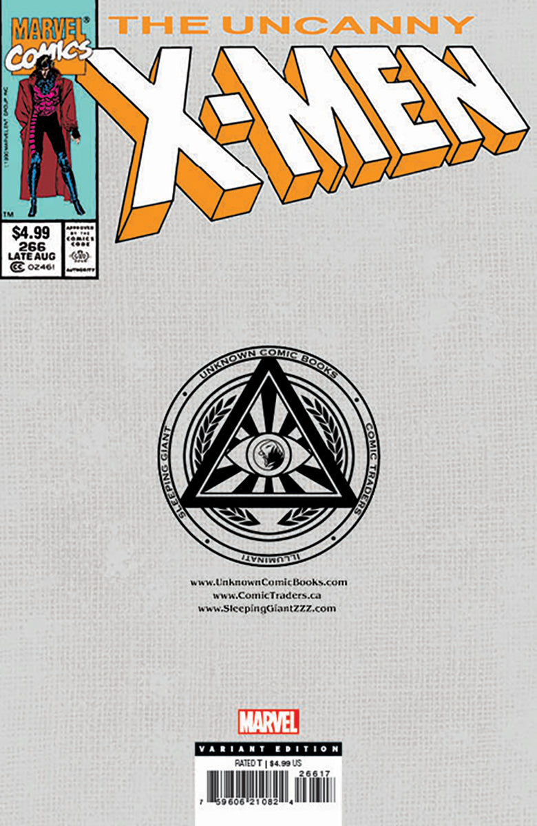 [Foil] Uncanny X-Men #266 Facsimile Edition Unknown Comics Kaare Andrews Exclusive Nycc 2024 Var (10/23/2024)