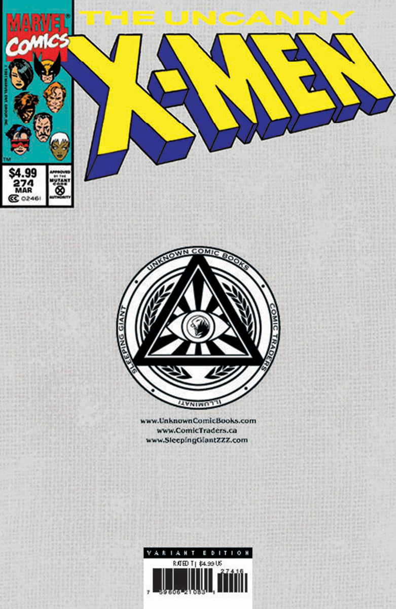 Uncanny X-Men #274 Facsimile Unknown Comics Tyler Kirkham Exclusive Virgin Var (09/04/2024)