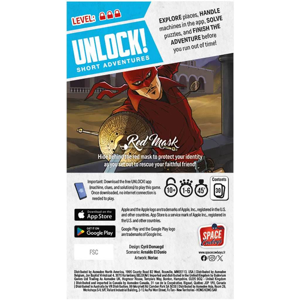 UNLOCK! Short Adventures 7: Red Mask - 