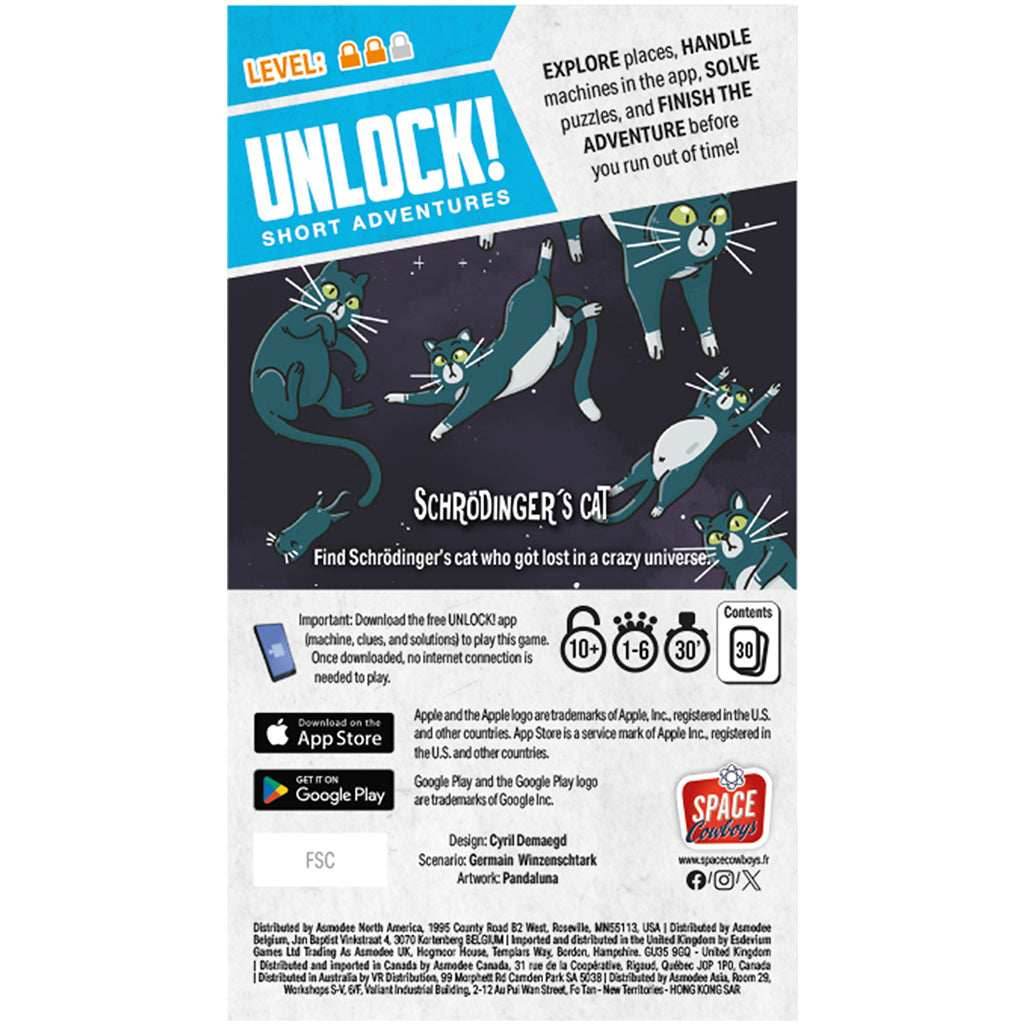UNLOCK! Short Adventures 8: Schrodinger's Cat - 