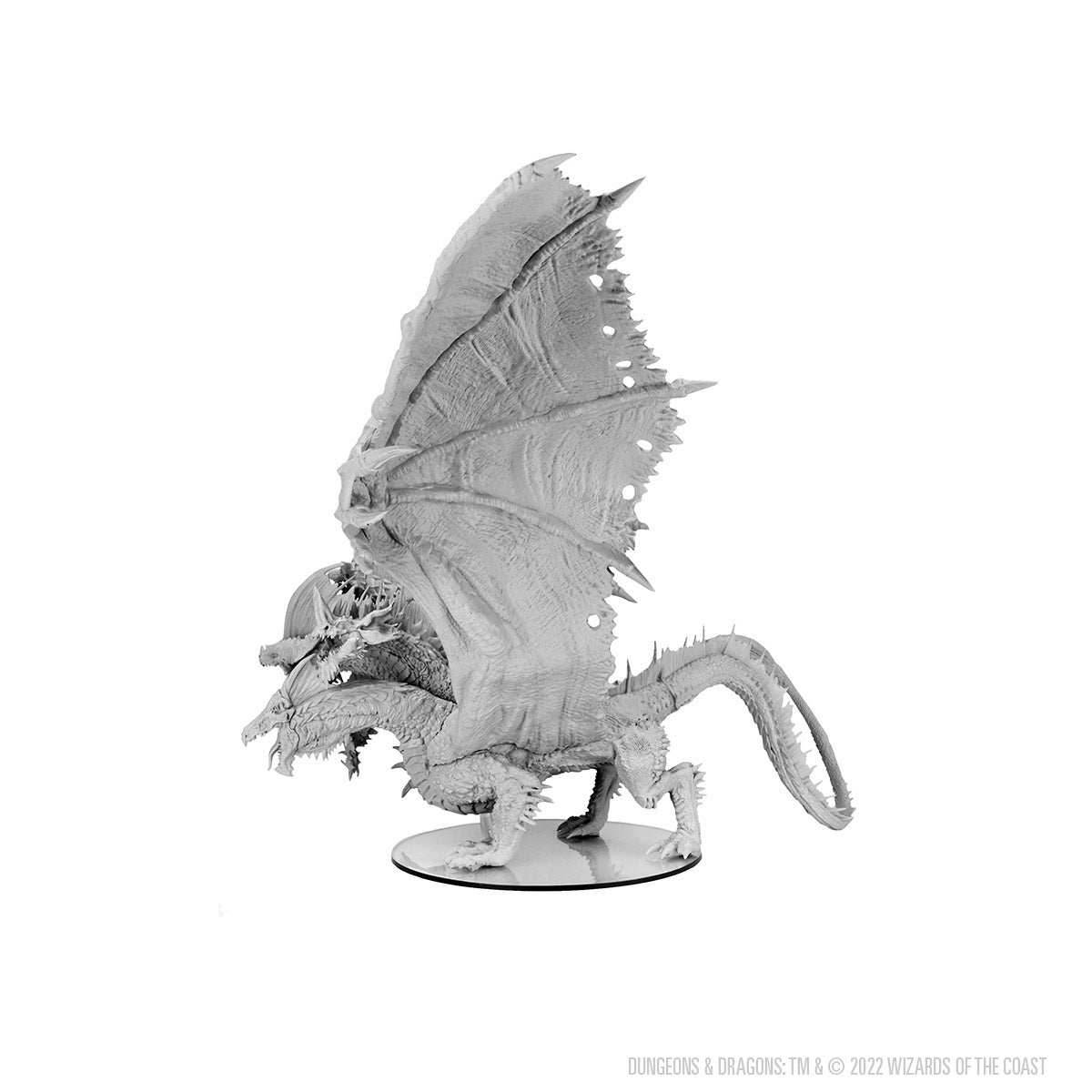 D&D: Nolzur's Marvelous Miniatures - Gargantuan Tiamat (Unpainted) - 