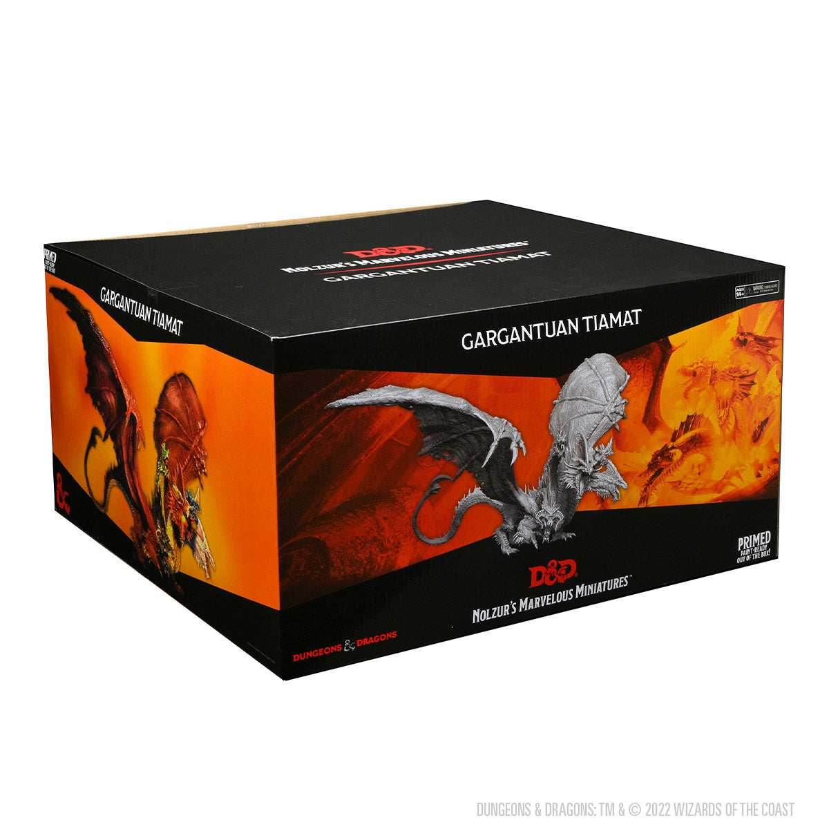 D&D: Nolzur's Marvelous Miniatures - Gargantuan Tiamat (Unpainted) - 