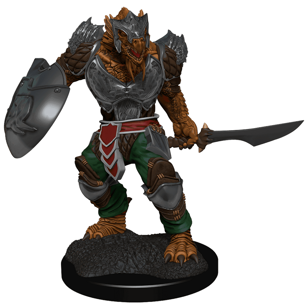 D&D: Nolzur's Marvelous Miniatures - Dragonborn Fighter Male - 