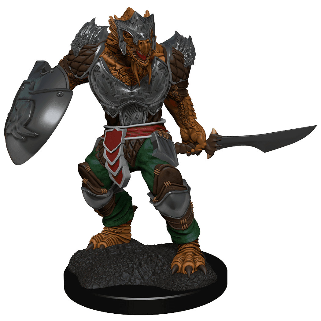 D&D: Nolzur's Marvelous Miniatures - Dragonborn Fighter Male - 
