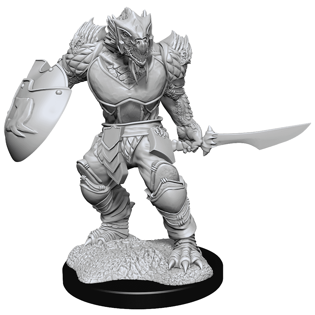 D&D: Nolzur's Marvelous Miniatures - Dragonborn Fighter Male - 