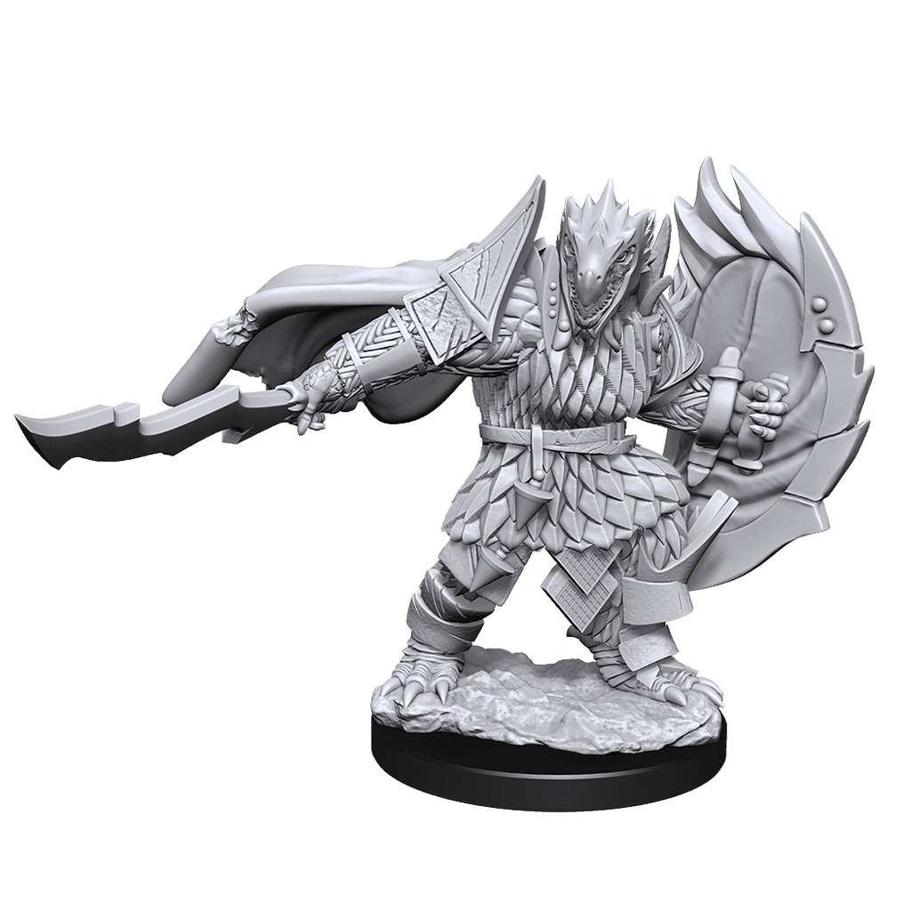D&D: Nolzur's Marvelous Miniatures - Dragonborn Fighter Male - 