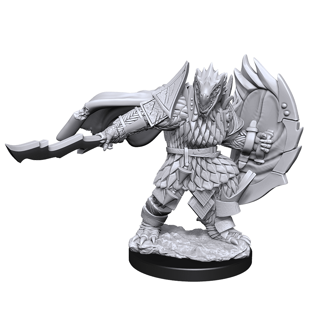 D&D: Nolzur's Marvelous Miniatures - Dragonborn Fighter Male - 