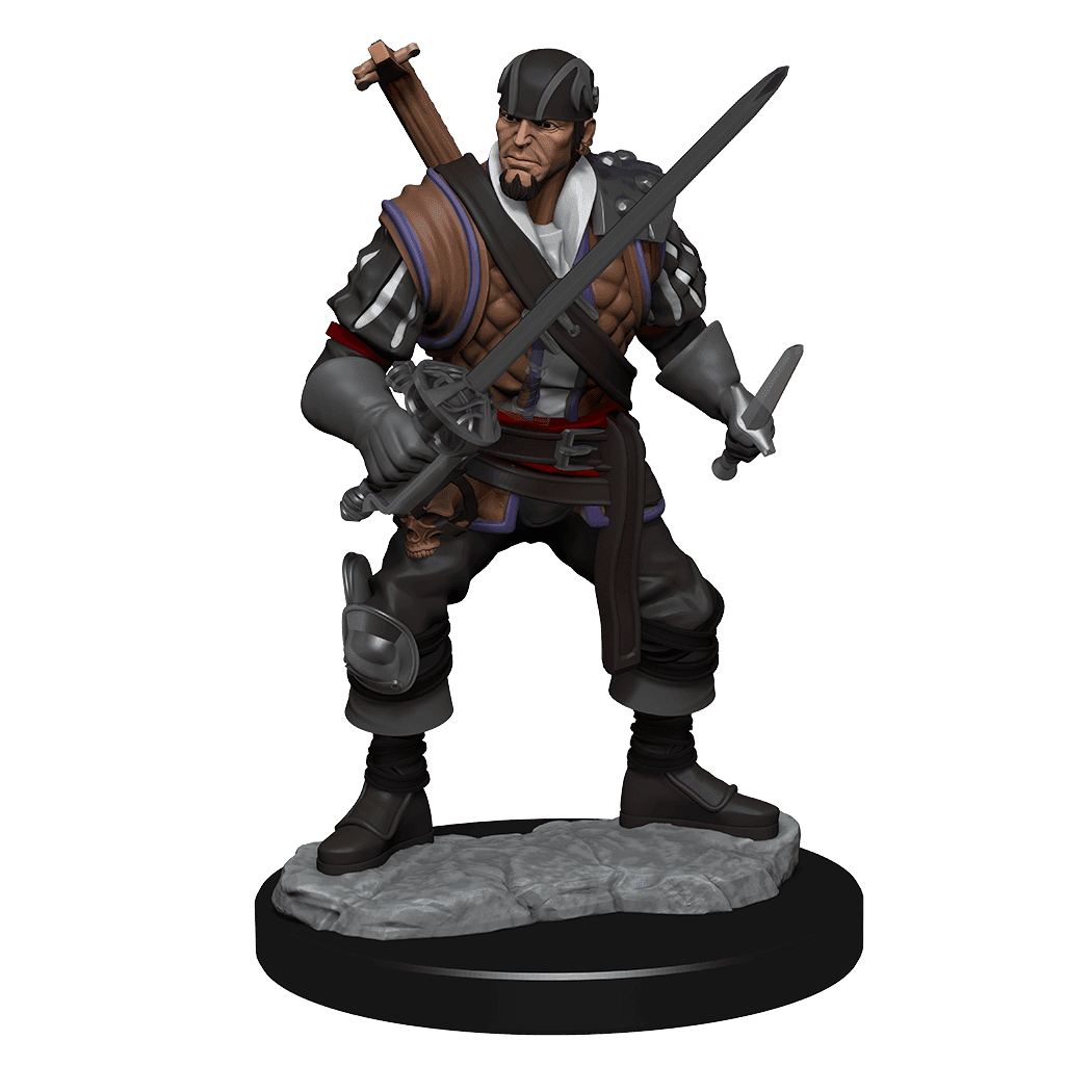 D&D: Nolzur's Marvelous Miniatures - Human Bard Male - 