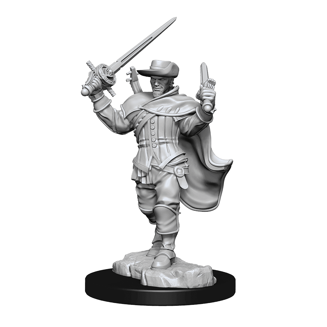 D&D: Nolzur's Marvelous Miniatures - Human Bard Male - 