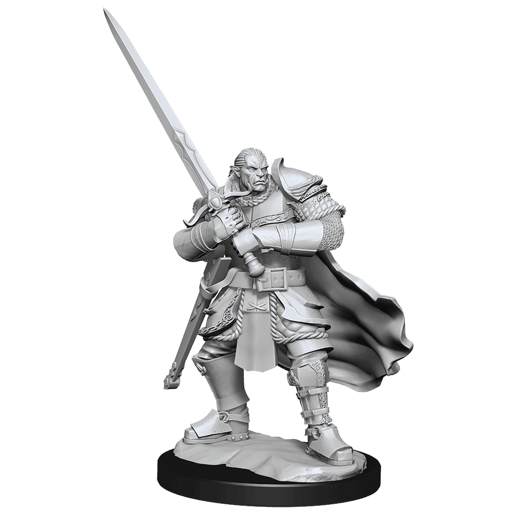 D&D: Nolzur's Marvelous Miniatures - Half-Orc Paladin Male - 