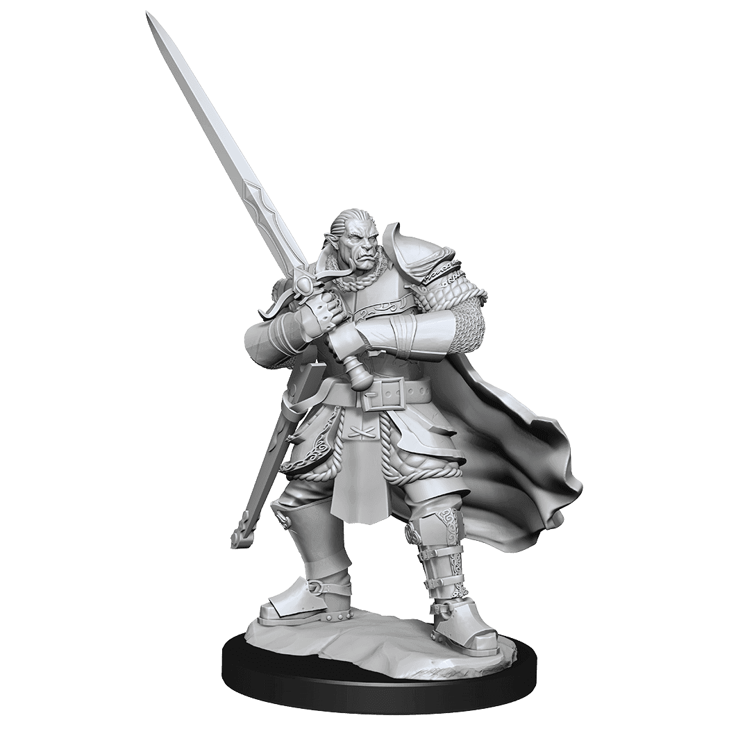 D&D: Nolzur's Marvelous Miniatures - Half-Orc Paladin Male - 