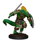 D&D: Nolzur's Marvelous Miniatures - Lizardfolk Barbarian & Lizardfolk Cleric - 