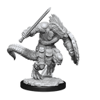 D&D: Nolzur's Marvelous Miniatures - Lizardfolk Barbarian & Lizardfolk Cleric - 