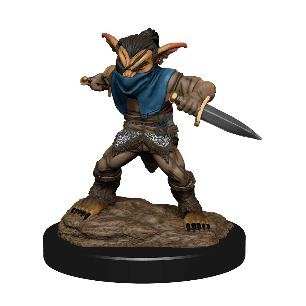 D&D: Nolzur's Marvelous Miniatures - Male Goblin Rogue & Female Goblin Bard - 