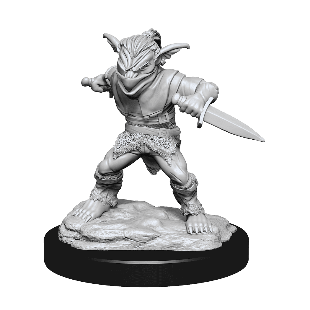 D&D: Nolzur's Marvelous Miniatures - Male Goblin Rogue & Female Goblin Bard - 