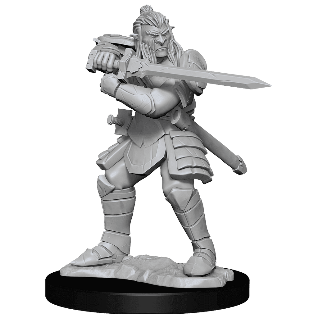D&D: Nolzur's Marvelous Miniatures - Hobgoblin Fighter Male & Hobgoblin Wizard Female - 