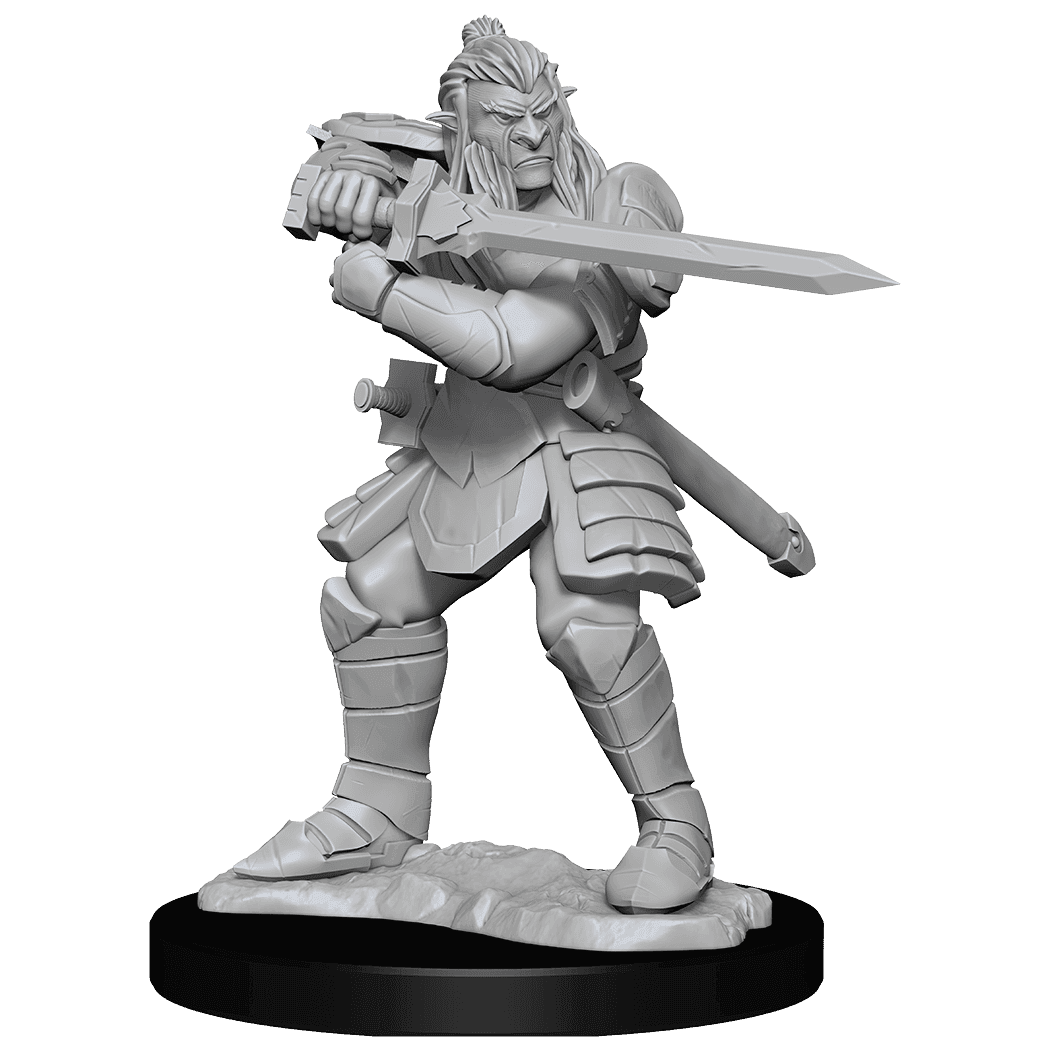 D&D: Nolzur's Marvelous Miniatures - Hobgoblin Fighter Male & Hobgoblin Wizard Female - 