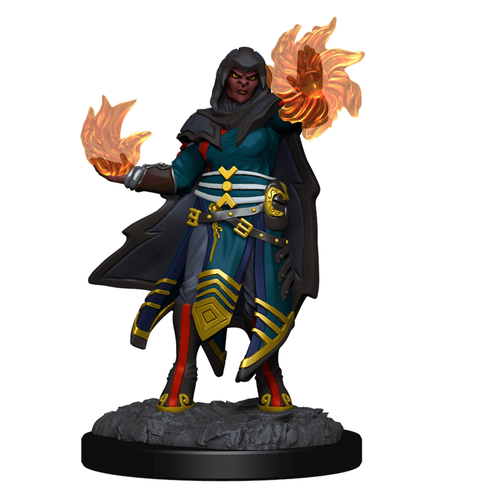D&D: Nolzur's Marvelous Miniatures - Hobgoblin Fighter Male & Hobgoblin Wizard Female - 