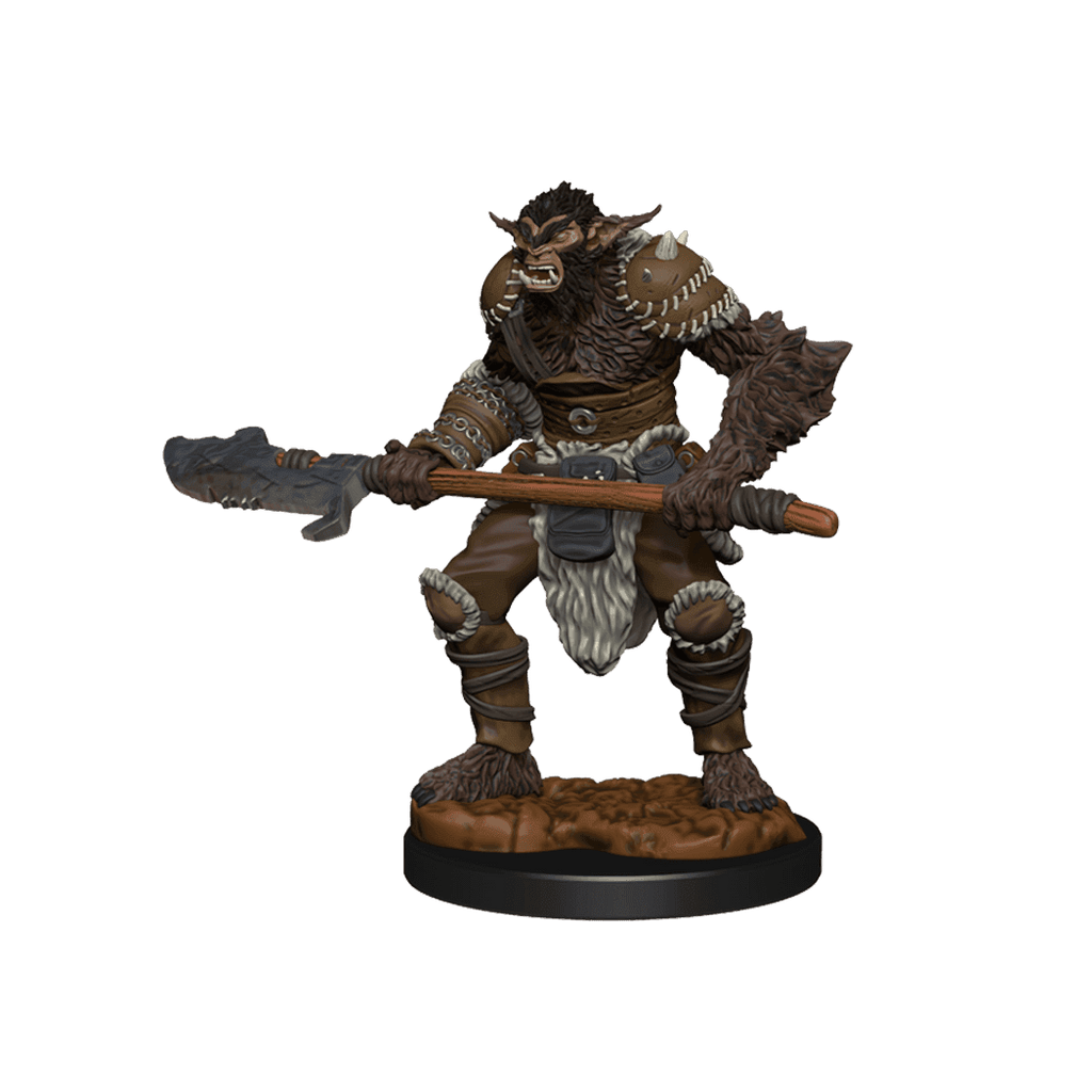 D&D: Nolzur's Marvelous Miniatures - Bugbear Barbarian Male & Bugbear Rogue Female - 