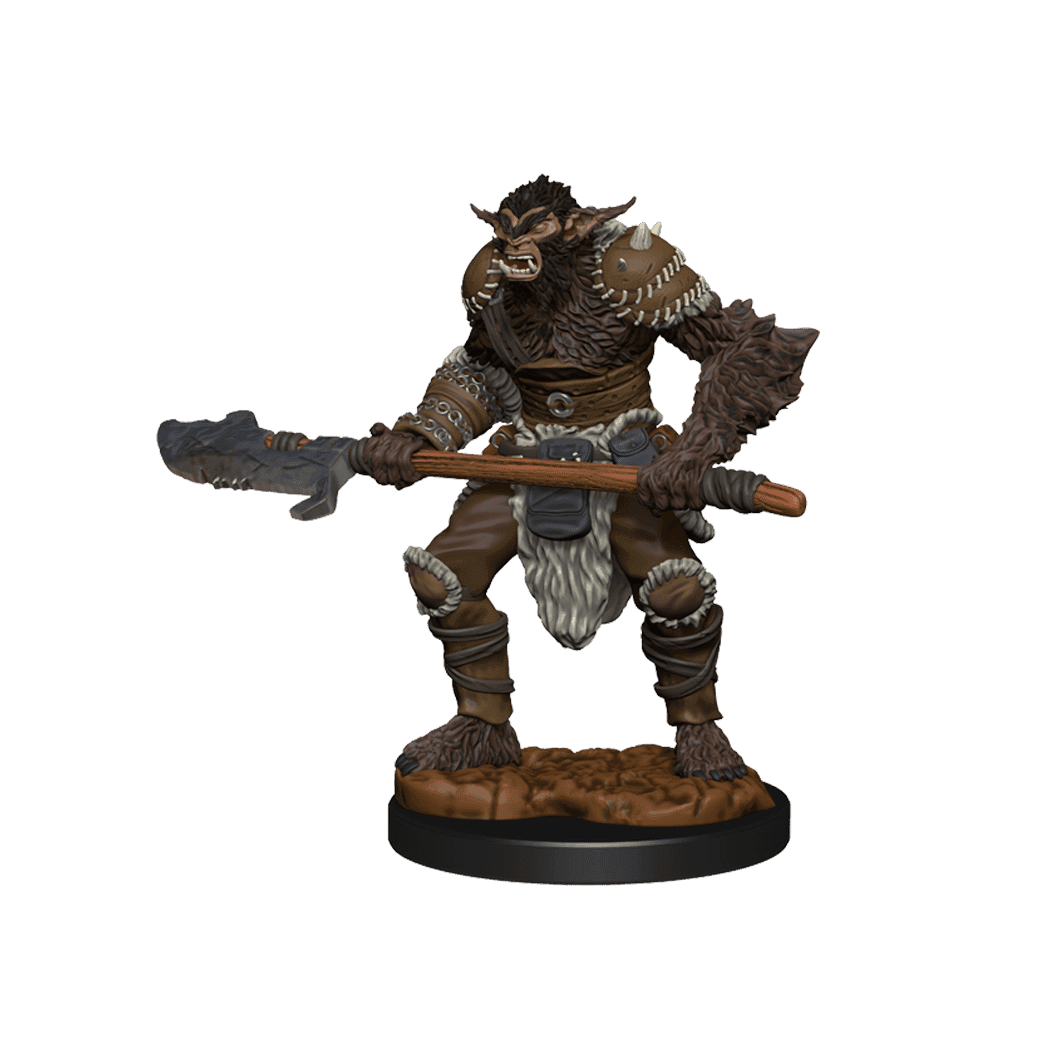 D&D: Nolzur's Marvelous Miniatures - Bugbear Barbarian Male & Bugbear Rogue Female - 