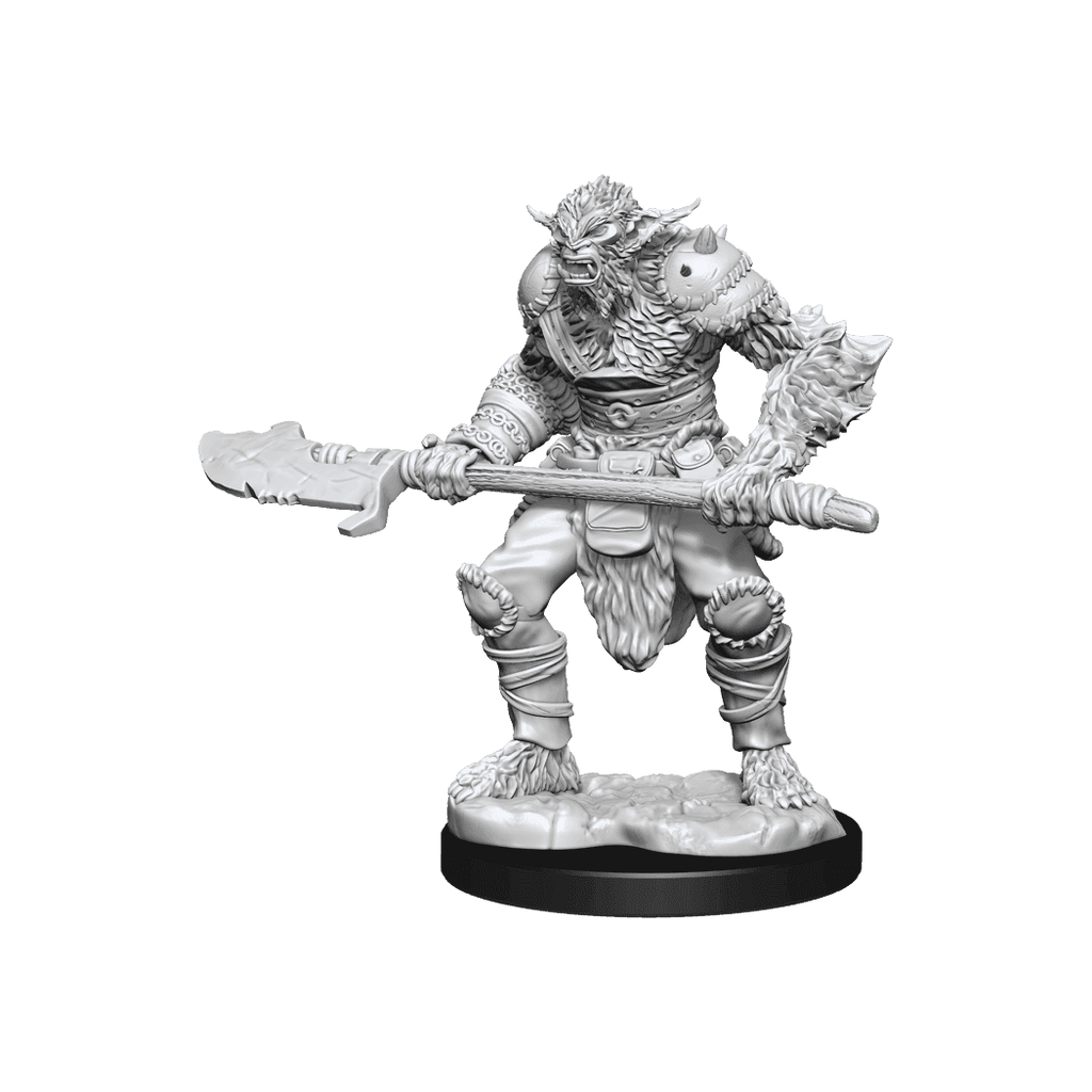 D&D: Nolzur's Marvelous Miniatures - Bugbear Barbarian Male & Bugbear Rogue Female - 