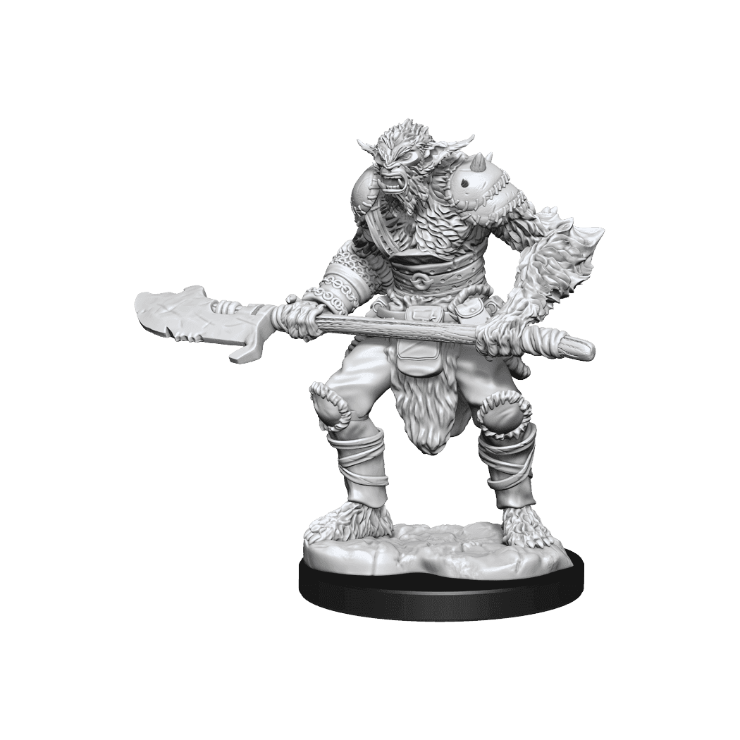 D&D: Nolzur's Marvelous Miniatures - Bugbear Barbarian Male & Bugbear Rogue Female - 