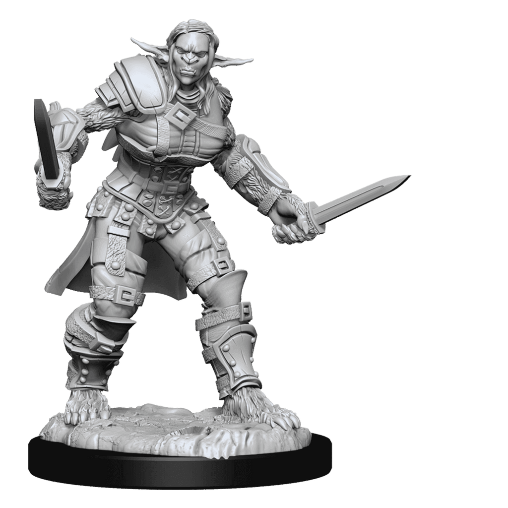 D&D: Nolzur's Marvelous Miniatures - Bugbear Barbarian Male & Bugbear Rogue Female - 