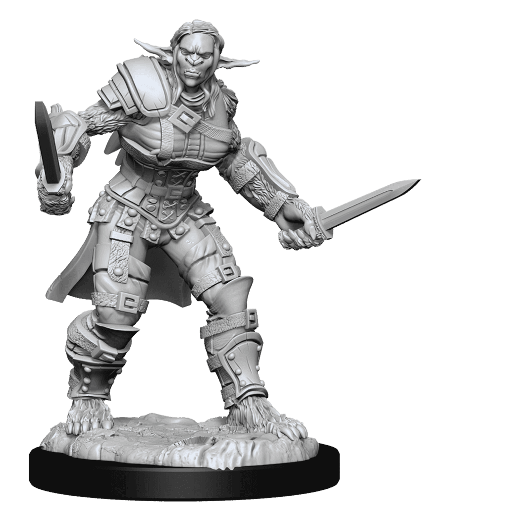 D&D: Nolzur's Marvelous Miniatures - Bugbear Barbarian Male & Bugbear Rogue Female - 