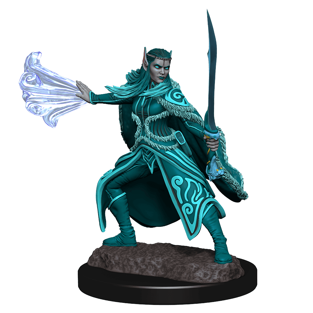D&D: Nolzur's Marvelous Miniatures - Winter Eladrin & Spring Eladrin - 