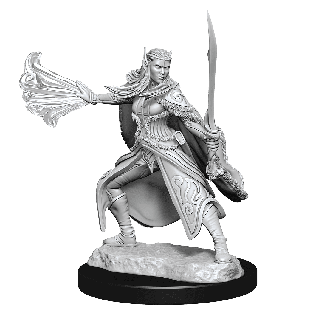 D&D: Nolzur's Marvelous Miniatures - Winter Eladrin & Spring Eladrin - 