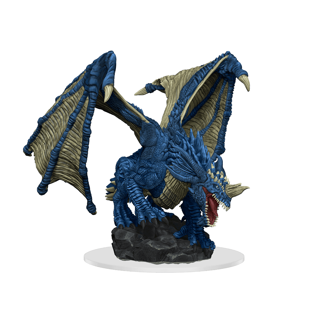 D&D: Nolzur's Marvelous Miniatures - Young Blue Dragon - 