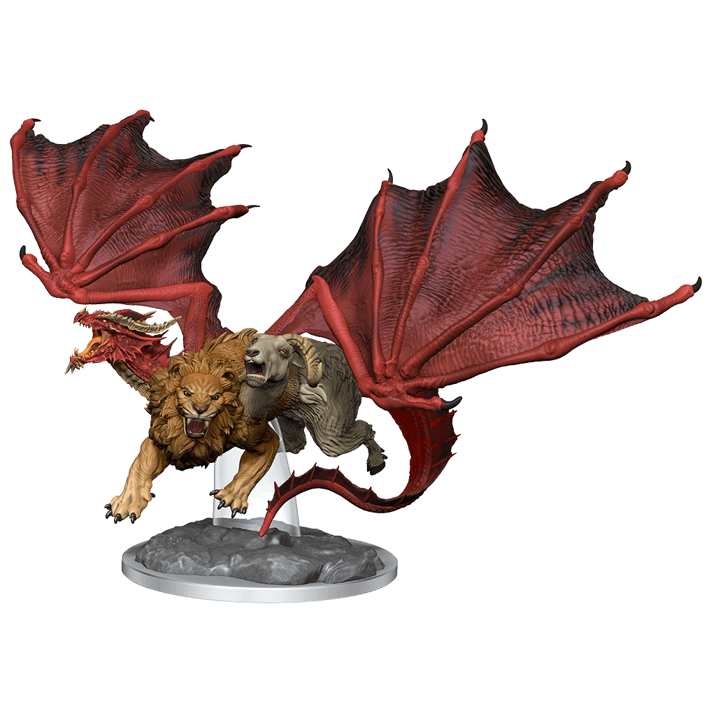 D&D: Nolzur's Marvelous Miniatures - Chimera (Paint Night Kit) - 